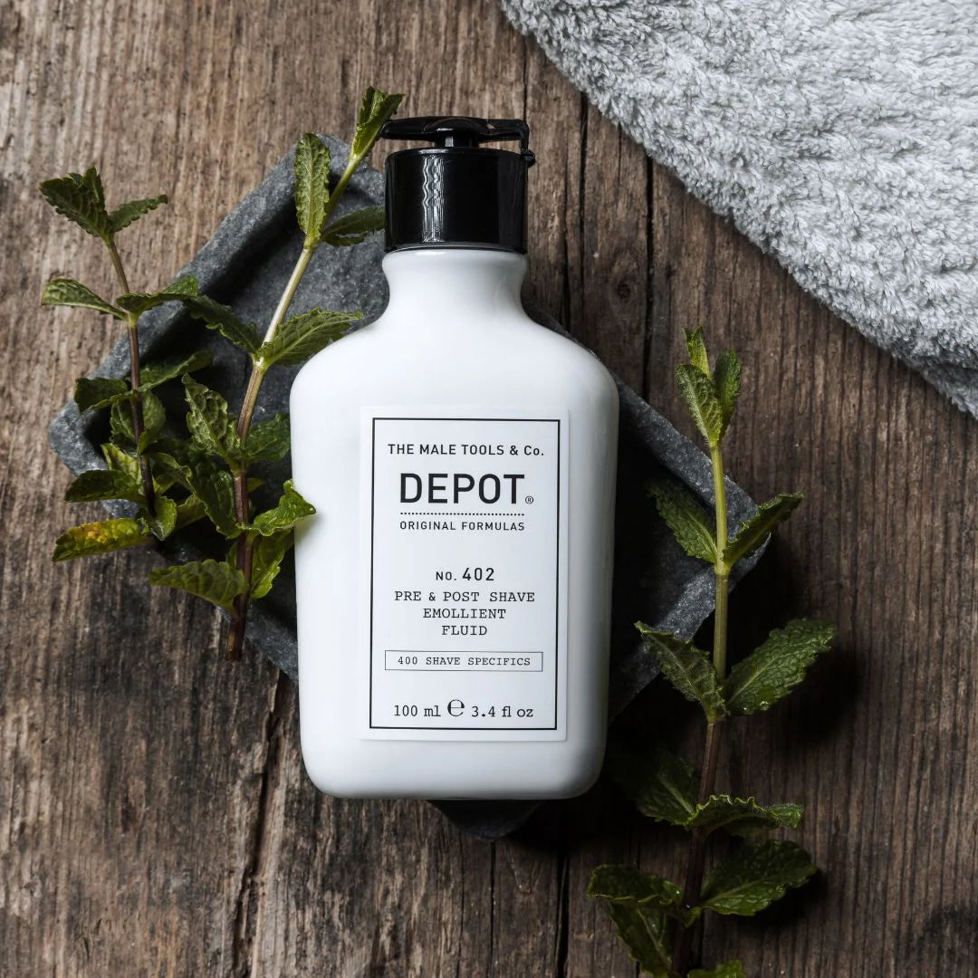 Depot No. 402 Pre & Post Shave Emollient Fluid 100ml