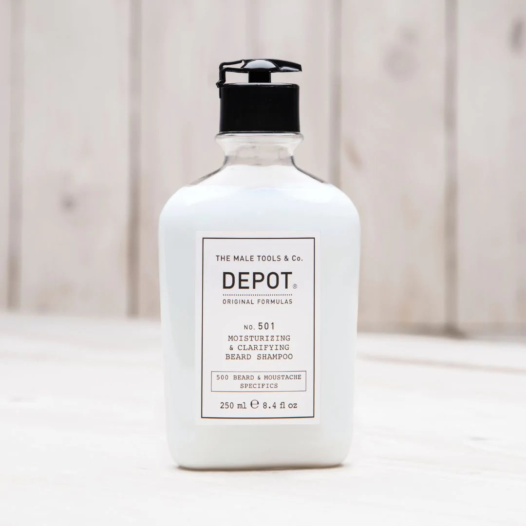 Depot No. 501 Moisturizing & Clarifying Beard Shampoo